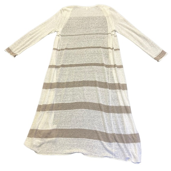 Maxi Sweater Duster Lightweight Knit Stripes Cabi - Picture 2 of 4